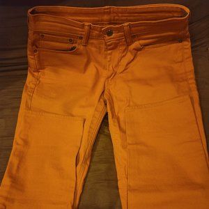 Orange Levi Jeans (30w31L)